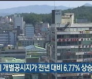 동해시 개별공시지가 전년 대비 6.77% 상승