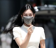 [E포토] 김소연, '강렬한 하트'