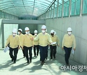 김희겸 재난안전관리본부장, '여름 재난 대비 점검' 구리시 방문