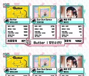 '음악중심' 방탄소년단, 'Butter'로 출연 없이 1위 [TV캡처]