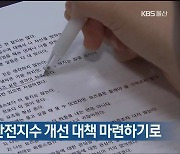 울산시, 지역안전지수 개선 대책 마련하기로