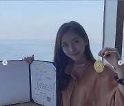 [공식] 배우 박민하, 사격대회 은메달 쾌거..연기·사격·유튜버 팔방미인 '대세'
