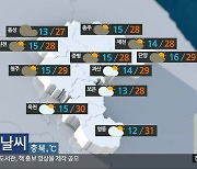 [날씨] 충북 대체로 맑고 구름 많음..낮 최고 27~31도