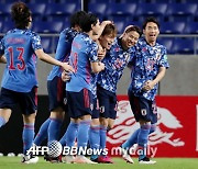 일본, 타지키스탄에 4-1 승리..월드컵 2차예선 첫 실점