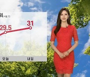 [날씨] 내일 더 덥다..서울 31도, 올 최고 더위
