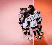 [VNL] '김연경 빠진' 여자배구, 미국에 0-3 완패.. 6연패