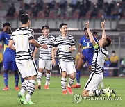 '김신욱 2골-정상빈 데뷔골' 한국, 스리랑카에 5-0 대승[월드컵 2차예선]