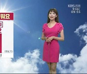 [날씨] 춘천·원주 31도로 더워..강원 산지 오후에 소나기