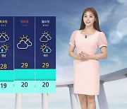 [날씨] '서울 낮 32도' 더위 절정..제주 오후까지 비