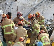 국토부, 광주 건물 붕괴 사고에 긴급 현장지원