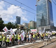 POLAND PROTEST OF THE ENERGY AND MINING INDUSTRY