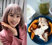 '김정근♥' 이지애, 51kg 뭘 더 빼려고..비장한 식단 "다 죽었어"