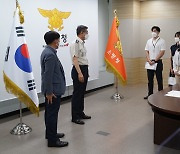 신열우 소방청장, 논산소방서 구급대원 격려