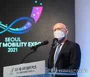 서울 스마트모빌리티 엑스포 참석한 주한 노르웨이 대사