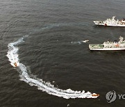 동해해경청, 일본 해상보안청과 수색구조 연합 훈련