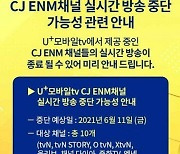 LG유플러스-CJ ENM 협상 결렬.."CJ ENM 송출 중단 책임져야"