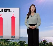 [뉴스라인 날씨] 주말 맑고 더위 이어져..전북 소나기