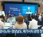 경사노위-경상남도, 메가시티 관련 청년 토론회 개최