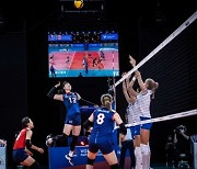 여자배구대표팀, 러시아에 0-3 완패..8연패 수렁
