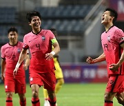 '1명 퇴장' 김학범호, 일본이 6-0으로 이긴 가나에 3-1 승