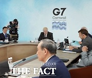 文대통령, G7 확대회의 '기후변화·환경' 세션 선도발언..국제사회 고평가 반영