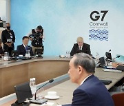 G7정상들이 文대통령의 '탄소중립·그린뉴딜' 경청했다