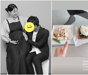 '만삭' 한지혜, '♥검사' 남편이 차려준 임당 식단에 감동.."어설프지만 맛있어"