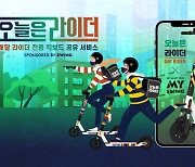 스윙, 배달 라이더 전용 '무제한 킥보드' 서비스 출시