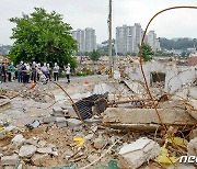 경찰, 건물붕괴 관련 광주시·동구·조합 압수수색(2보)