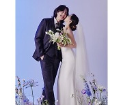 '♥긱스 루이와 결혼' 유성은, 행복 가득 웨딩사진 공개.."근질근질 했어"