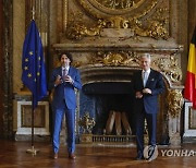 Belgium Royals Canada Trudeau