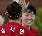 '19개월만에 유관중' 여자축구 현대제철, 최유리 역전 결승골