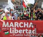 SPAIN SAHARA PROTEST RALLY