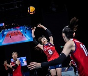 한국 여자배구, 도쿄올림픽 첫 상대 브라질에 0-3 패배