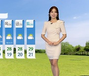 [날씨] 주말 맑고 초여름 더위..자외선·오존 주의