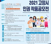 '고양시 인권 작품공모전' 21일접수..국민 대상