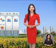[날씨] 대구 기온 30도까지 올라..다음주 곳곳 소나기