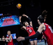여자배구대표팀, VNL서 도쿄올림픽 첫 상대 브라질에 0-3 완패