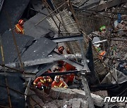中후난성서 건물 붕괴 5명 숨져..공산당, 안전 지침 강화 촉구