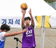 [JB포토] 고등부 케페우스 홍성준 '과감하게 2점슛'
