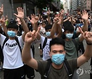 홍콩 주권반환일 집회, 18년 만에 안연다