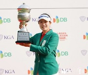 '한국여자골프 퀸' 박민지, 메이저대회 한국여자오픈 우승..시즌 5승째