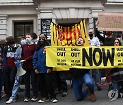BRITAIN CLIMATE CHANGE PROTEST