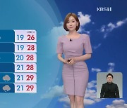 [뉴스9 날씨] 내일 전국 내륙에 요란한 소나기