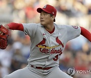 '야속한 교체' 김광현, 4이닝 1실점 호투하고도 시즌 5패(종합2보)