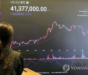 비트코인 국내 가격 4천100만원대 거래