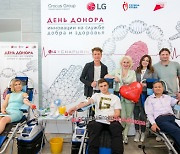 LG전자 러시아 모스크바서 헌혈캠페인 진행
