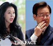 "인간이면 윤석열 X파일 떠들지마"..이재명 또 때린 김부선