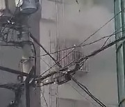 부산 사하구 5층짜리 원룸 주택서 화재..1명 부상