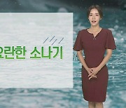 [날씨] 밤까지 요란한 소나기..초여름 더위, 서울 28도